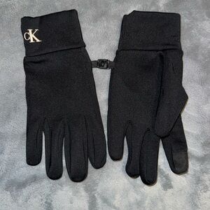 #57 black CK gloves